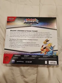 Pokemon TCG Scarlet & Violet - Prismatic Evolutions Poster Collection - Image 2
