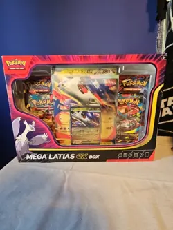Pokemon TCG Mega Evolution | Mega Latias EX Box - Sealed New - Image 1