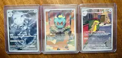 Pokemon Mega Evolutions Lot of 3 Illustration Rares - Image 1