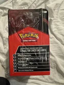Pokemon TCG Charizard Fall Collector Treasure Chest Tin 2023 - SEALED - Image 2
