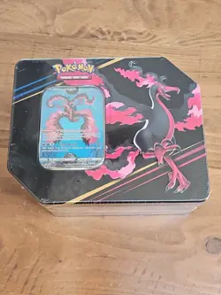 Pokemon Crown Zenith Galarian Moltres Tin Promo + 5 Booster Packs! NM Sealed - Image 5