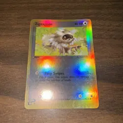 Pokemon TCG Zigzagoon EX Ruby and Sapphire 79/109 Reverse Holo Common - Image 1