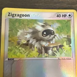 Pokemon TCG Zigzagoon EX Ruby and Sapphire 79/109 Reverse Holo Common - Image 4