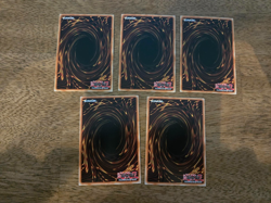 Exodia The Forbidden One Full 5 Card Set Gold Rare PGL2 NM - Image 4