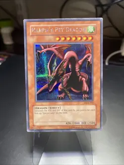 Harpie's Pet Dragon (Forbidden Memories) FMR-002 Yu-Gi-Oh! Video Game... - LP - Image 2