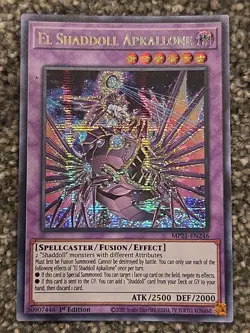 Yu-gi-oh! TCG 1x El Shaddoll Apkallone MP21-EN246 x1 SECRET YUGIOH! SPELLCASTER - Image 1