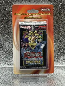 Yugioh The Darkside Of Dimensions Movie Pack Secret 1st Edition Blister Pack - Image 1