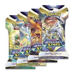 Pokemon TCG: Sword & Shield - Brilliant Stars Sleeved Booster Pack (10 Cards) 820650809972 - Image 1