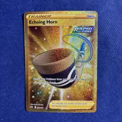 Echoing Horn 225/198 Secret Rare - Chilling Reign Pokemon Card - NM - Image 1