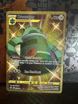Pokemon TCG Bronzong 223/198 2021 Chilling Reign Secret Rare Card - NM - Image 1