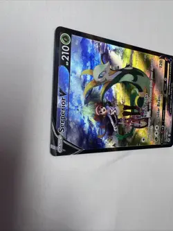 Serperior V TG13/TG30 Silver Tempest Trainer Gallery Full Art Pokemon Card - Image 5