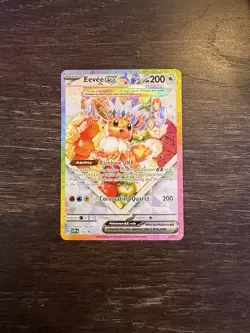 Pokemon TCG Eevee EX 174 Prismatic Evolutions SPC Promo Card (NM-M Condition) - Image 1