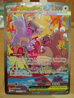 Mega Kangaskhan Ex 182/132 Mega Evolution SIR English Pokemon Card Near Mint - Image 1