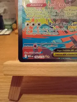 Mega Kangaskhan Ex 182/132 Mega Evolution SIR English Pokemon Card Near Mint - Image 2