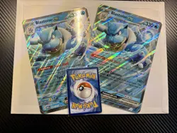 Lot Of Blastoise Ex Jumbo Cards- Scarlet & Violet 151 009/159 Pokemon Oversized - Image 2