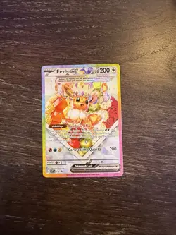 Pokemon TCG Eevee EX 174 Prismatic Evolutions SPC Promo Card (NM Condition) - Image 1