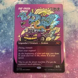 The Speed Demon (FOIL) x1 - MTG Aetherdrift DFT #339 - Image 1