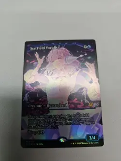 Starfield Vocalist (Showcase) #359 Mythic Foil NM - Image 2