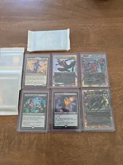 Magic the Gathering Spider-Man Soul Stone + Borderless Lot. PACK FRESH - Image 1