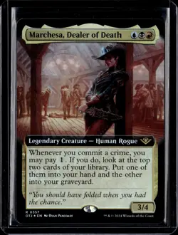 Marchesa, Dealer Of Death - 357 - Foil - OTJ - NM - MTG Magic the Gathering - Image 1