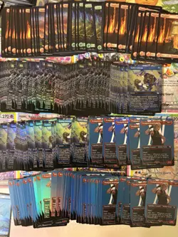 Lot of Magic: The Gathering Final Fantasy Full art land and C/UC bulk MTG - Image 1