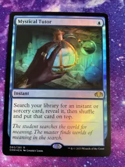 x1 Mystical Tutor - Foil R MTG Dominaria Remastered M/NM, English - Image 1