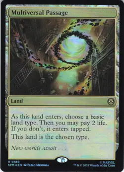 MTG Multiversal Passage (180) | NM Foil | Spider-Man {SPM} - Image 2