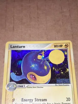 Pokemon Lanturn 40/115 ex Unseen Forces Reverse Holo NM See Pictures - Image 2