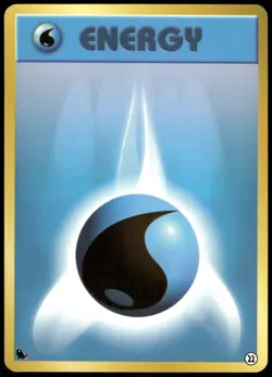 1999 Moderate Played Pokemon Water Energy Squirtle Deck Japanese - Image 1