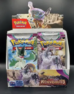 Pokemon TCG: Scarlet and Violet Paldea Evolved Booster Box -❗17 Packs SEALED❗ - Image 1