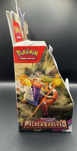 Pokemon TCG: Scarlet and Violet Paldea Evolved Booster Box -❗17 Packs SEALED❗ - Image 3