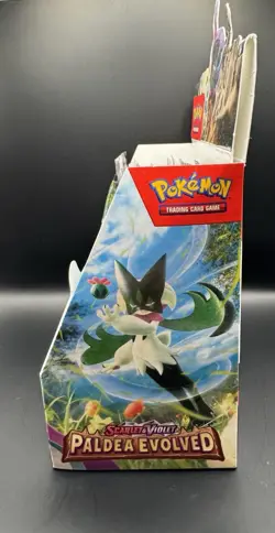 Pokemon TCG: Scarlet and Violet Paldea Evolved Booster Box -❗17 Packs SEALED❗ - Image 4