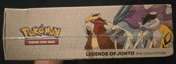 Pokemon TCG Legends of Johto Pin Collection Box - New Sealed (9 Packs, 3 Pins) - Image 3
