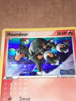 Pokemon Houndour 60/115 ex Unseen Forces Reverse Holo NM See Pictures - Image 2