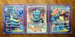 Pokemon Mega Evolutions Lot of 3 Illustration Rare & Full Art Ultra Rare’s - Image 1