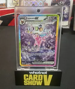Espeon ex 155/131 Special Illustration Rare SIR Pokemon Prismatic Evolutions - Image 1