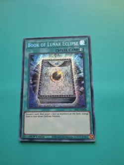 Yugioh - Book Of Lunar Eclipse Secret Rare 1st Edition LIOV-EN064 LP - Image 1