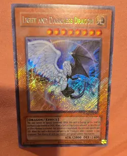 Light and Darkness Dragon RP02-EN095 Foil Bleed Secret Rare Yugioh Retro Pack 2 - Image 1