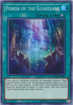 Yugioh! LP Power of the Guardians - EXFO-EN060 - Super Rare - Unlimited Edition - Image 1