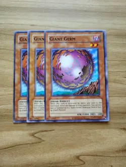 Yu-Gi-Oh! - Giant Germ 3X - Complete Playset - Image 1