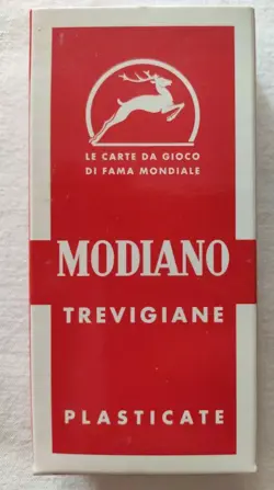 CARTE DA GIOCO SIGILLATE MODIANO TREVIGIANE ORIGINALI PLAYING CARDS NEW - Image 1