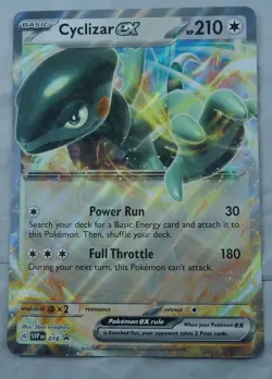 Pokemon Jumbo Oversized Promo Card Cyclizar EX - Image 1