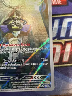 Pokemon TCG Aegislash Paradox Rift 210/182 Holo Illustration Rare Card - Image 3