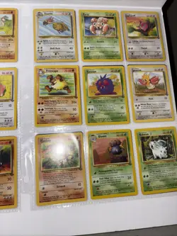 Lot of 36 Vintage Jungle Pokemon Cards WOTC 1999 - Image 2