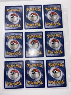 Lot Of 9 Unown Pokemon Cards From Neo Revelations and Discovery! - Image 2