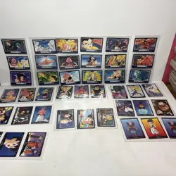 dragon ball z cards lot In Plastic Sheet Lot A - Image 1