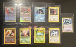 Pokemon Vintage Card Lot 33 Cards NM-MP Holo, Reverse, Rare PLEASE SEE PICTURES - Image 1