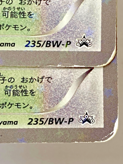 Auth Pokemon Card Eevee 235/BW-P Seven Eleven Promo Japanese 2set from Japan - Image 3