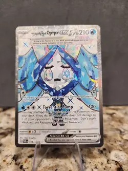 Wellspring Mask Ogerpon EX Holo Pokemon TCG Card 194/167 Twilight Masquerade - Image 1