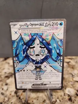 Wellspring Mask Ogerpon EX Holo Pokemon TCG Card 194/167 Twilight Masquerade - Image 2